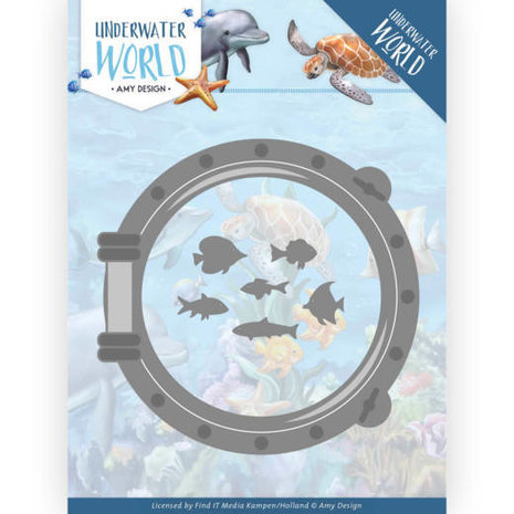 Amy Design Underwater World Porthole Die (ADD10210) Amy Design Underwater World Porthole Die (ADD10210)