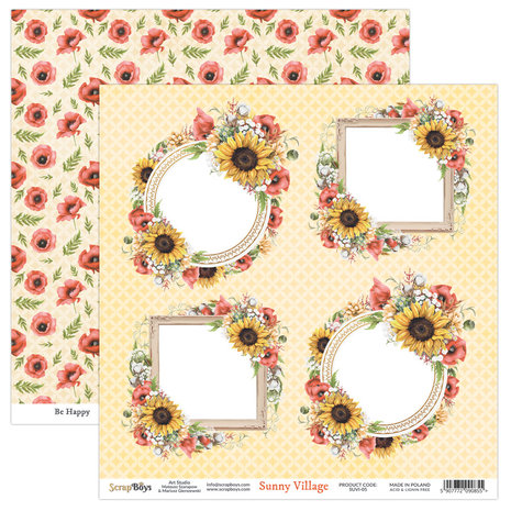 ScrapBoys Sunny Village 12x12 Inch Paper Set (SUVI-08) ScrapBoys Sunny Village 12x12 Inch Paper Set (SUVI-08)