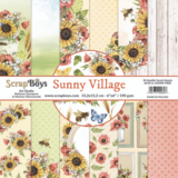 ScrapBoys Sunny Village 6x6 Inch Paper Pad (SUVI-09)