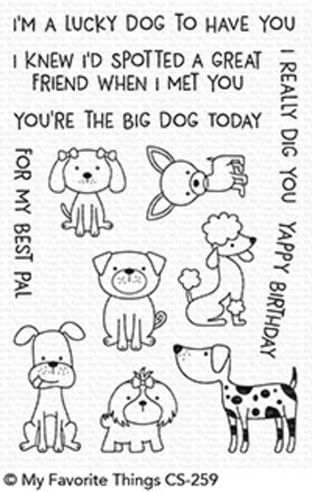 My Favorite Things Canine Companions Clear Stamps (CS-259) My Favorite Things Canine Companions Clear Stamps (CS-259)