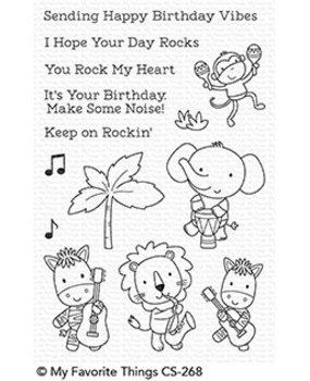 My Favorite Things Jungle Vibes Clear Stamps (CS-268)