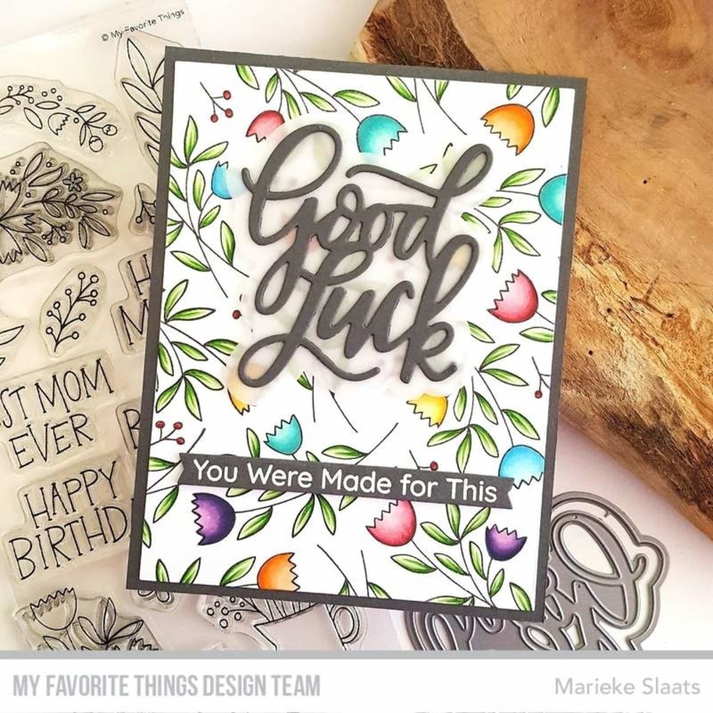 My Favorite Things Good Luck Greetings Clear Stamps (CS-468)