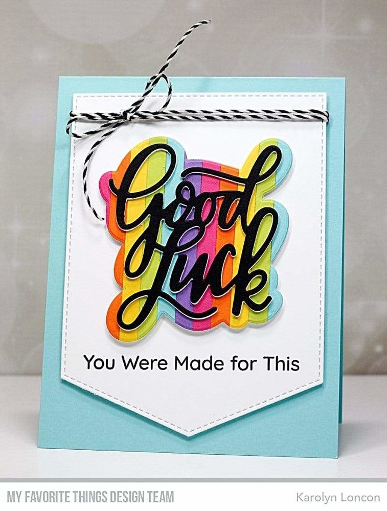My Favorite Things Good Luck Greetings Clear Stamps (CS-468)