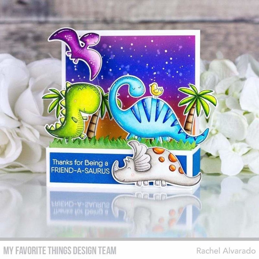 My Favorite Things A-roar-able Friends Clear Stamps (CS-483)