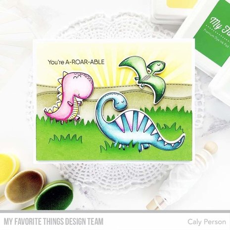My Favorite Things A-roar-able Friends Clear Stamps (CS-483)