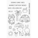 My Favorite Things Sunny Vibes Clear Stamps (CS-486)