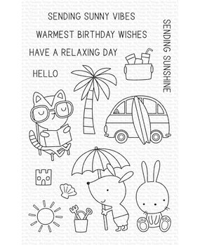My Favorite Things Sunny Vibes Clear Stamps (CS-486)