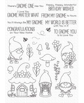 My Favorite Things Hanging with My Gnomies Clear Stamps (BB-101)