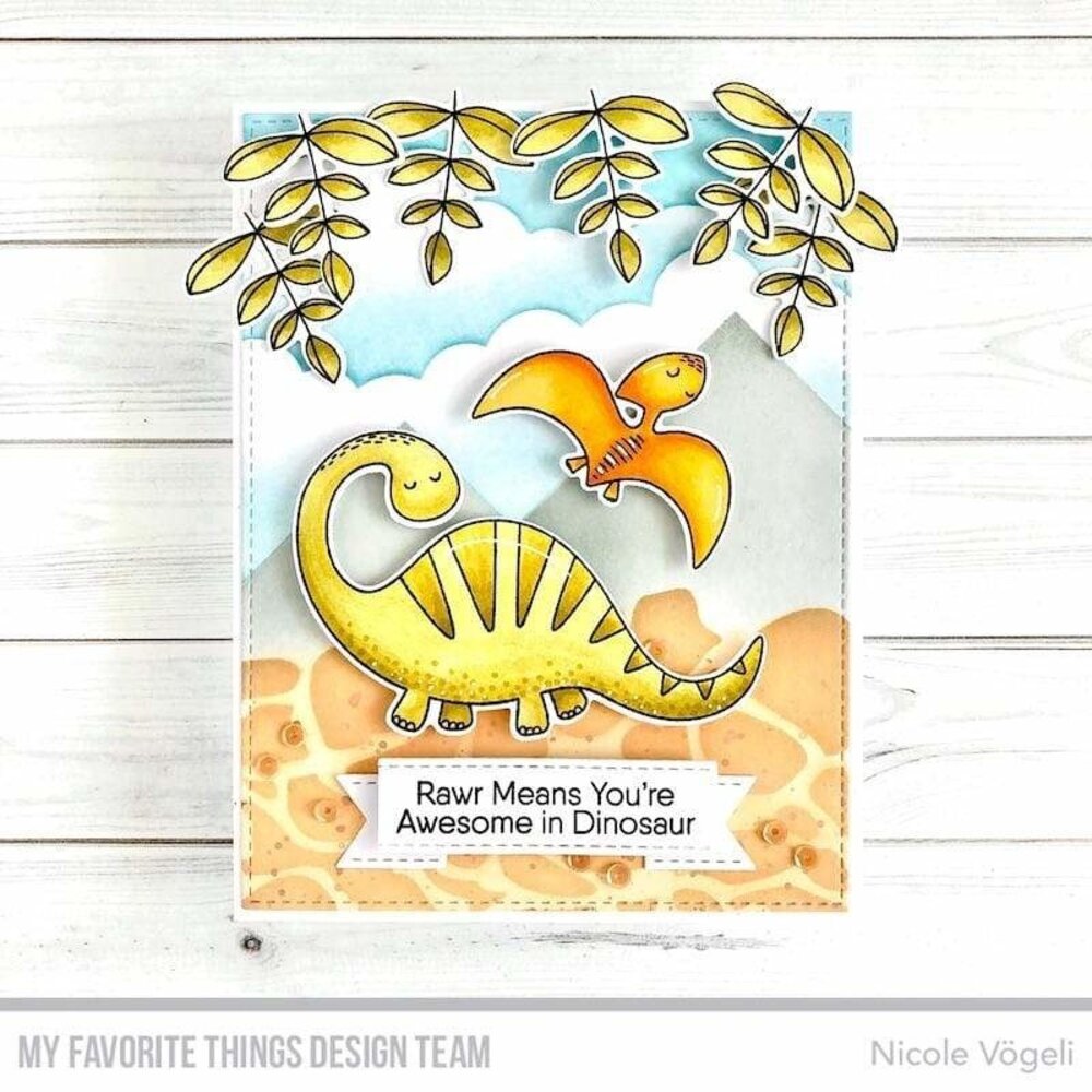 My Favorite Things Fun Flowers Clear Stamps (CS-487)