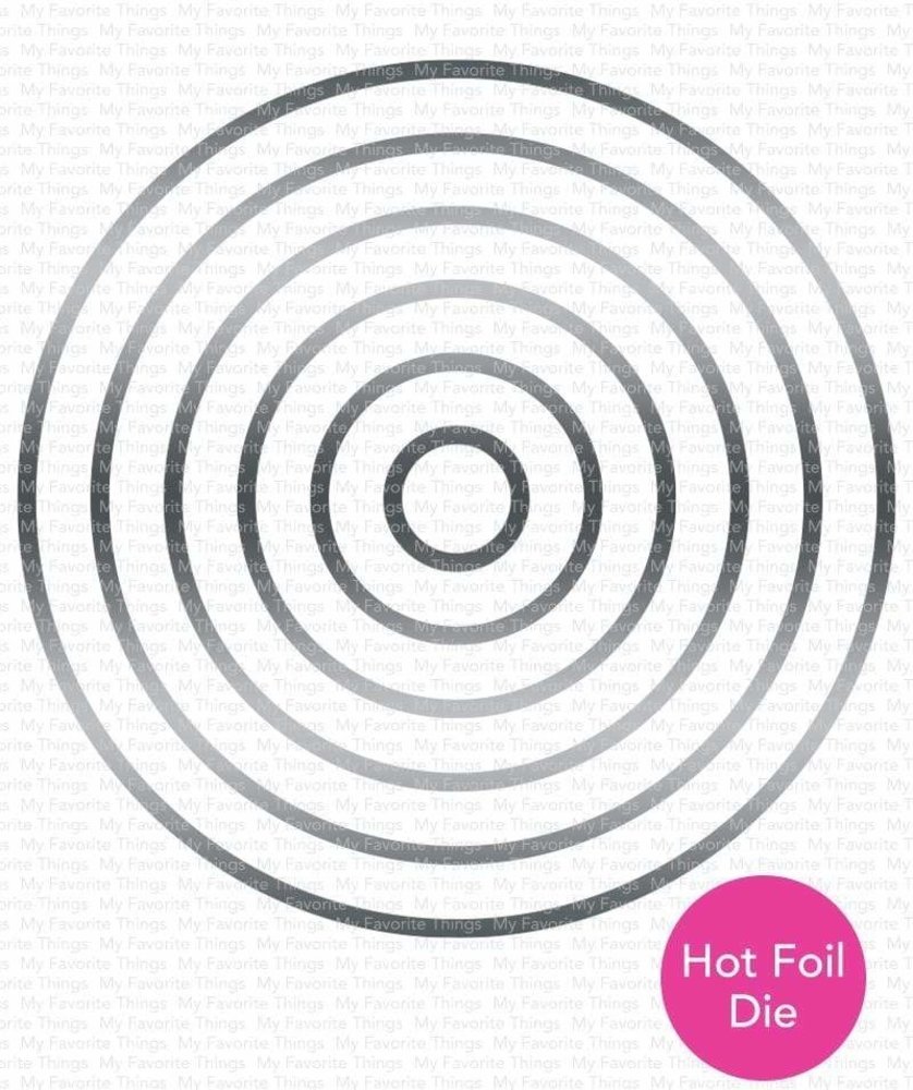 My Favorite Things Impressive Die-Namics Foiled Frames Circle (MFT-1735) My Favorite Things Impressive Die-Namics Foiled Frames Circle (MFT-1735)