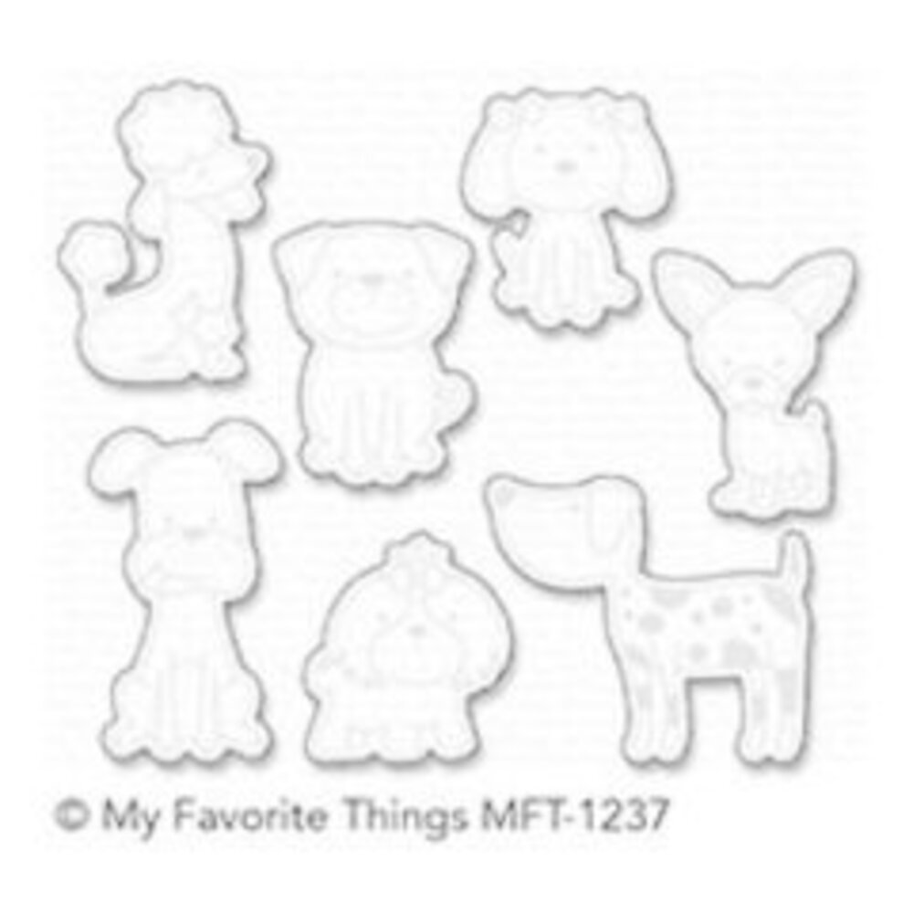 My Favorite Things Die-namics Canine Companions  (MFT-1237)