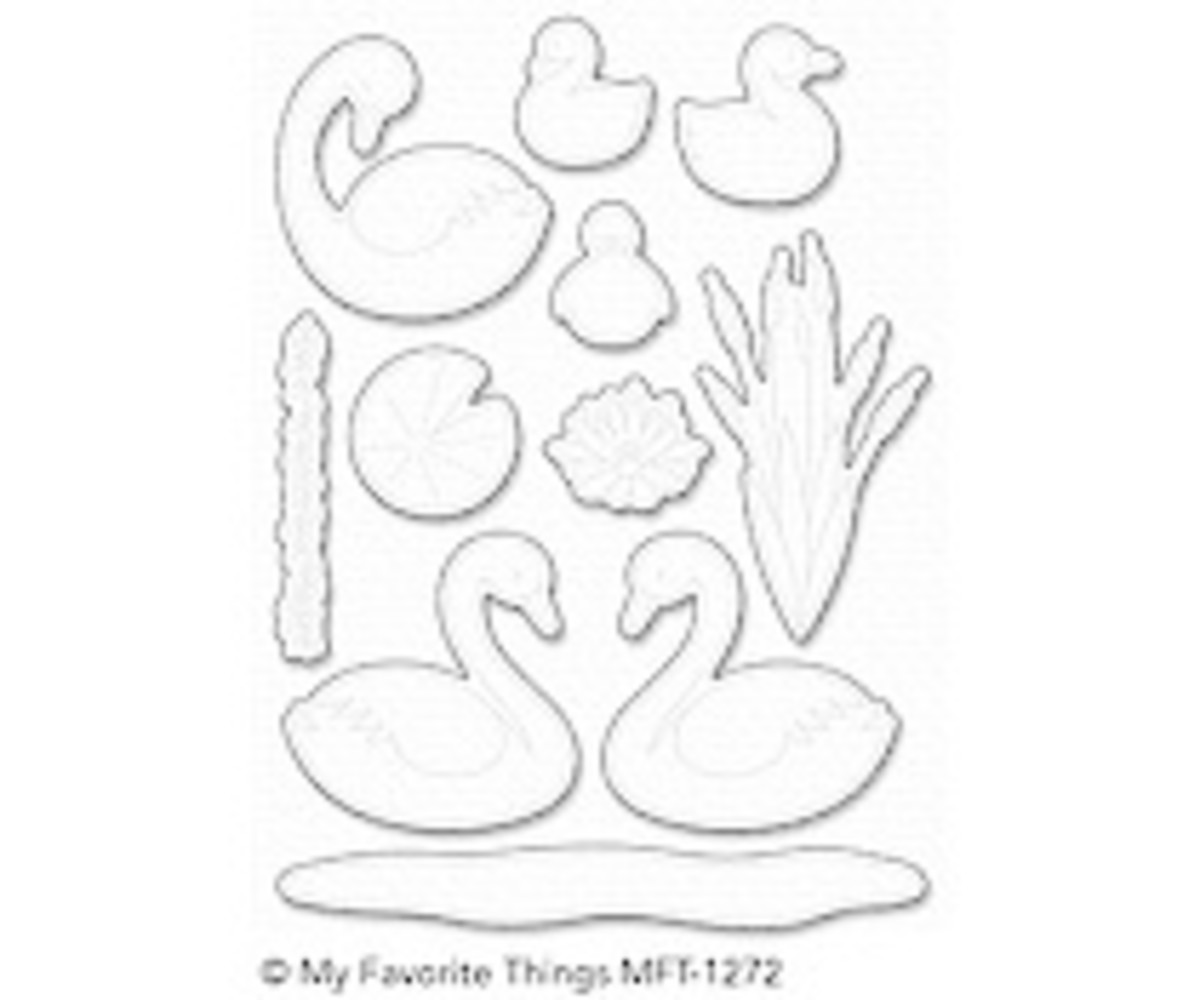 My Favorite Things Die-namics Splendid Swans (MFT-1272) My Favorite Things Die-namics Splendid Swans (MFT-1272)