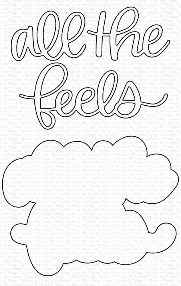 My Favorite Things Die-namics All the Feels  (MFT-1739)