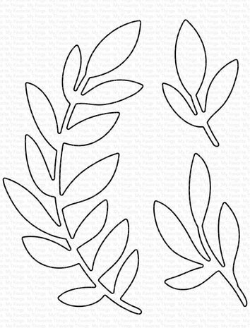 My Favorite Things Die-namics Grande Greenery Solid (MFT-1743) My Favorite Things Die-namics Grande Greenery Solid (MFT-1743)