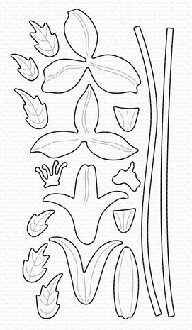 My Favorite Things Die-namics Lily (MFT-1746) My Favorite Things Die-namics Lily (MFT-1746)