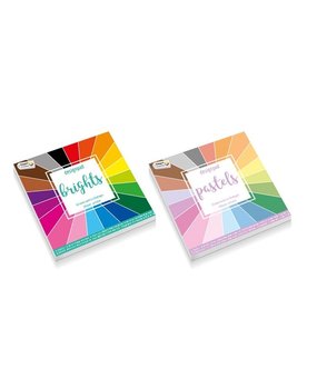 Craft Sensations BUNDLE Designpad Brights & Pastels 10 x 10 cm 100 Grams (CR0848/GE)