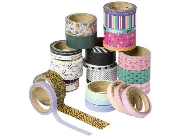 Craft Sensations BUNDLE Washi Tape 6 Thema's (CR0501/20GE)