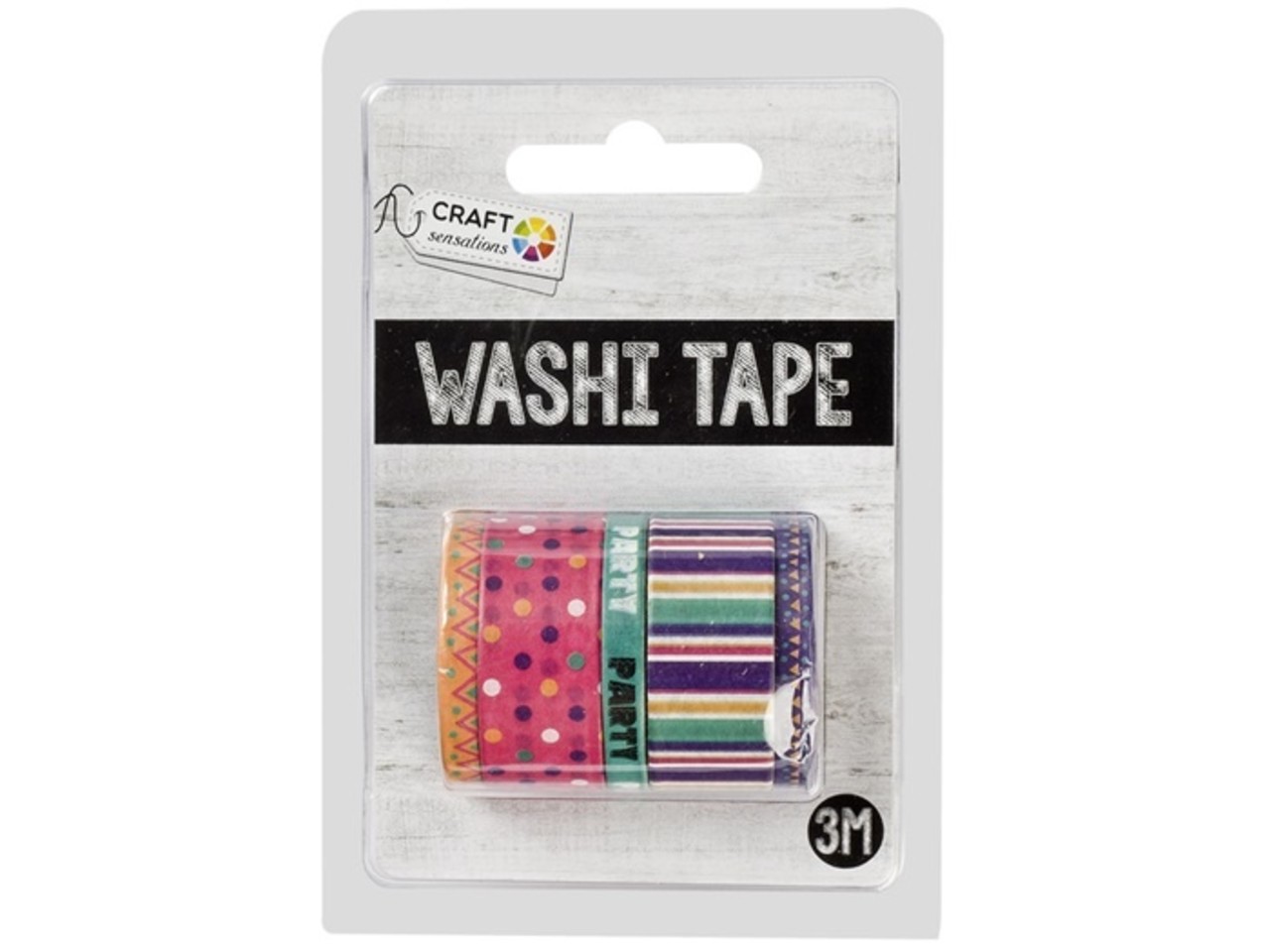Craft Sensations BUNDLE Washi Tape 6 Thema's (CR0501/20GE)