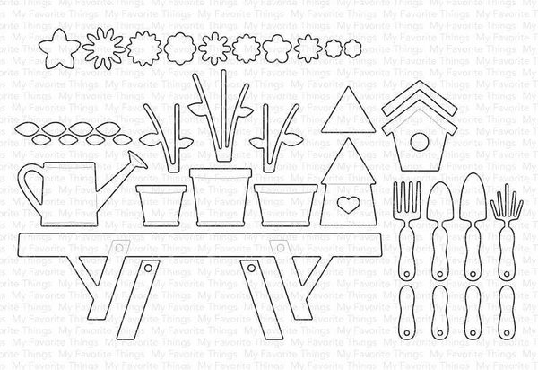 My Favorite Things Die-namics Spring Garden (MFT-1753)