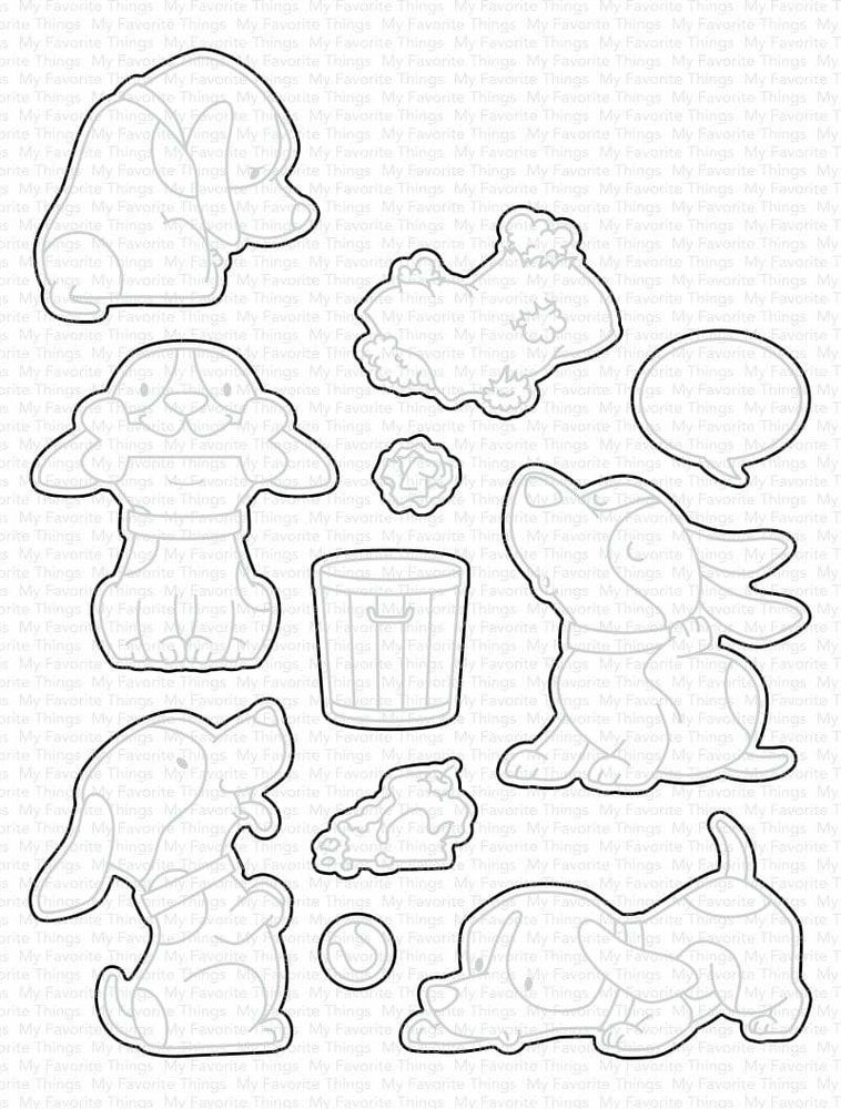 My Favorite Things Die-namics Woof Pack  (MFT-1765)