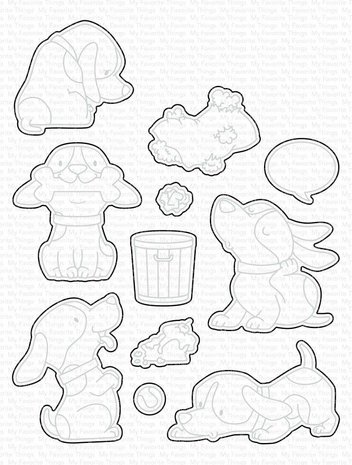 My Favorite Things Die-namics Woof Pack  (MFT-1765)