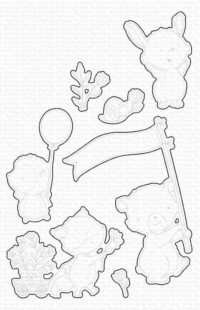 My Favorite Things Die-namics Hooray Kind of Day  (MFT-1766) My Favorite Things Die-namics Hooray Kind of Day  (MFT-1766)