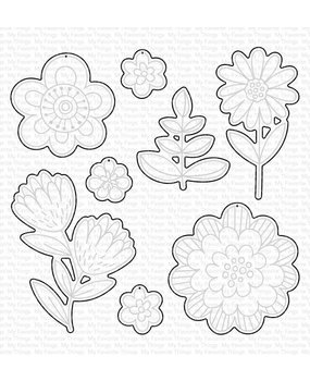 My Favorite Things Die-namics Fun Flowers (MFT-1771)