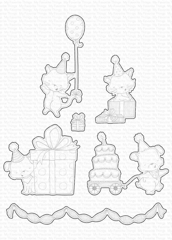 My Favorite Things Die-namics Pawty Time (MFT-1774) My Favorite Things Die-namics Pawty Time (MFT-1774)