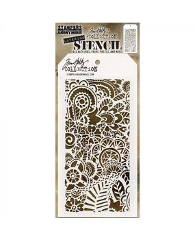 Stampers Anonymous Tim Holtz Doodle Art 2 Layered Layering Stencil (THS142) Stampers Anonymous Tim Holtz Doodle Art 2 Layered Layering Stencil (THS142)