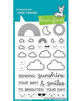 Lawn Fawn All the Clouds Clear Stamps (LF2331) Lawn Fawn All the Clouds Clear Stamps (LF2331)