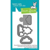 Lawn Fawn Reveal Wheel Unicorn Picnic Add-On Dies (LF2321)