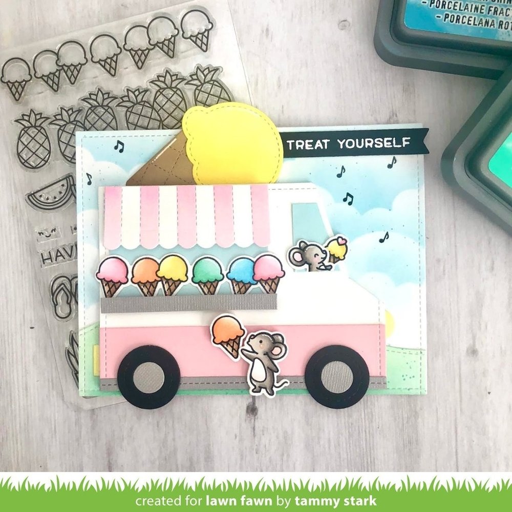 Lawn Fawn Simply Celebrate Summer Dies (LF2334)