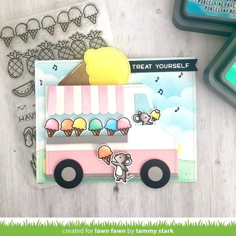 Lawn Fawn Simply Celebrate Summer Dies (LF2334)