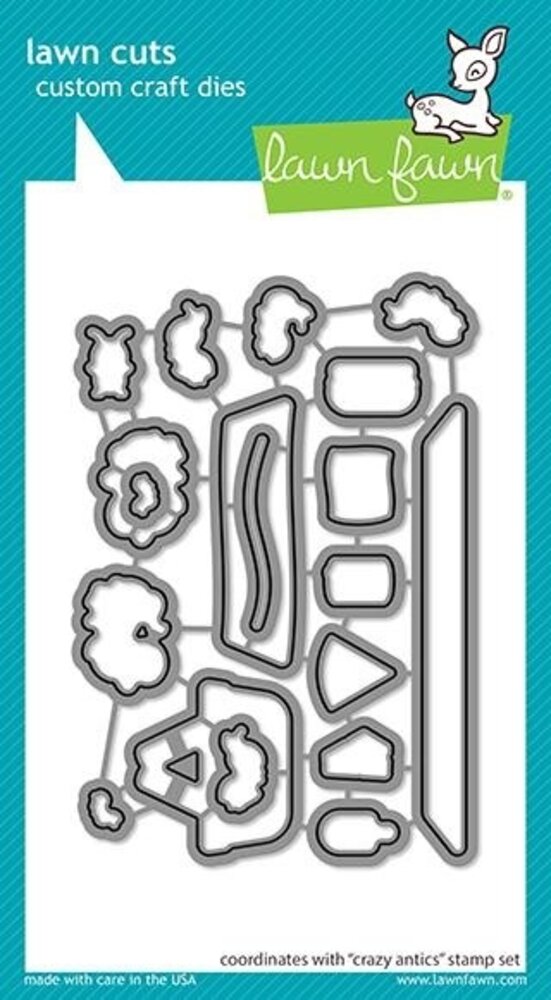 Lawn Fawn Crazy Antics Dies (LF2337) Lawn Fawn Crazy Antics Dies (LF2337)