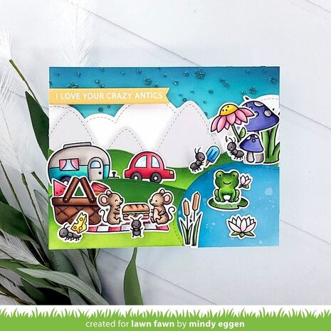 Lawn Fawn Crazy Antics Dies (LF2337) Lawn Fawn Crazy Antics Dies (LF2337)