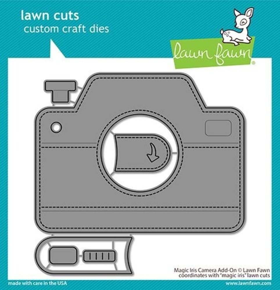 Lawn Fawn Magic Iris Camera Add-On Dies (LF2344) Lawn Fawn Magic Iris Camera Add-On Dies (LF2344)