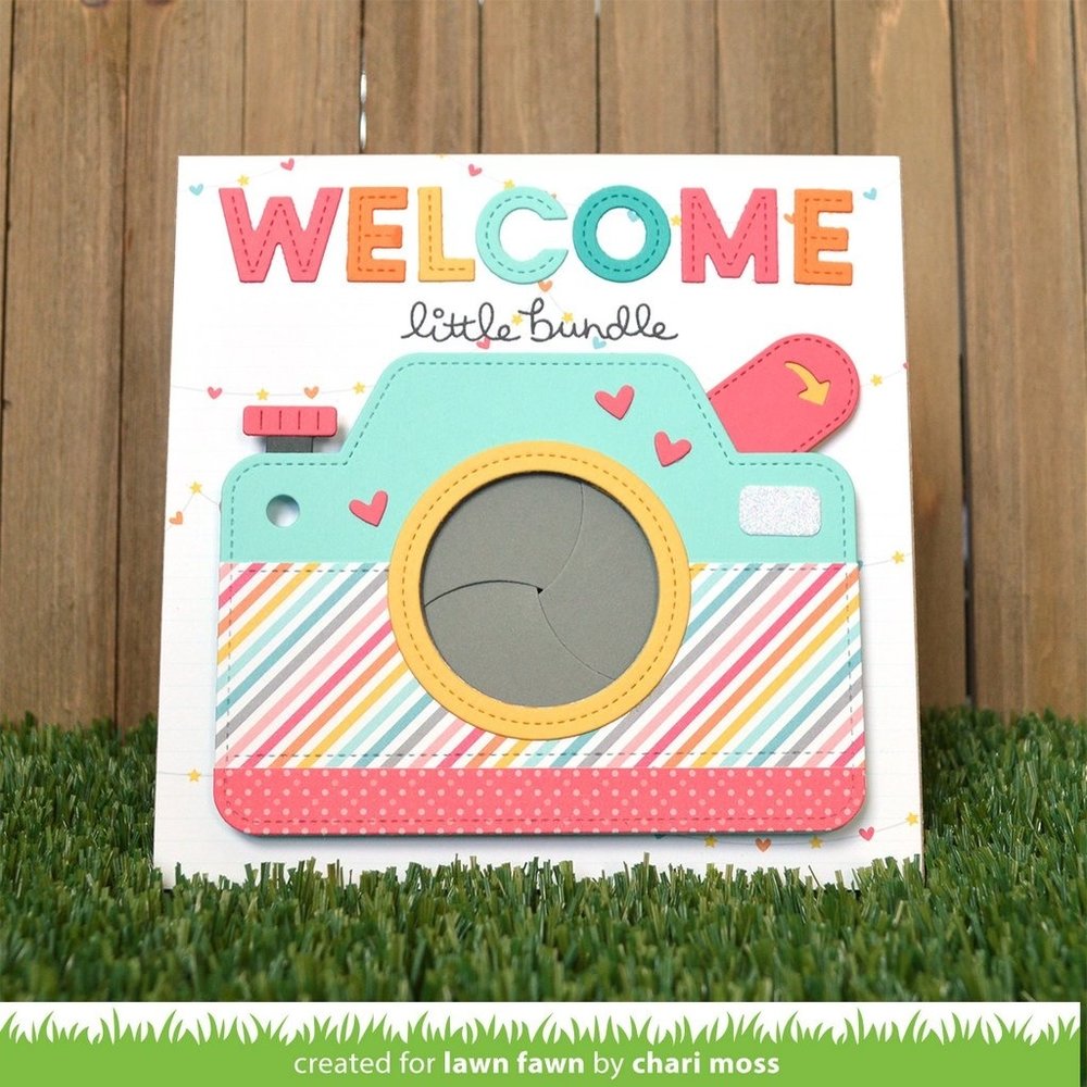 Lawn Fawn Magic Iris Camera Add-On Dies (LF2344) Lawn Fawn Magic Iris Camera Add-On Dies (LF2344)