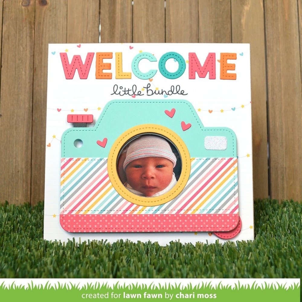 Lawn Fawn Magic Iris Camera Add-On Dies (LF2344) Lawn Fawn Magic Iris Camera Add-On Dies (LF2344)