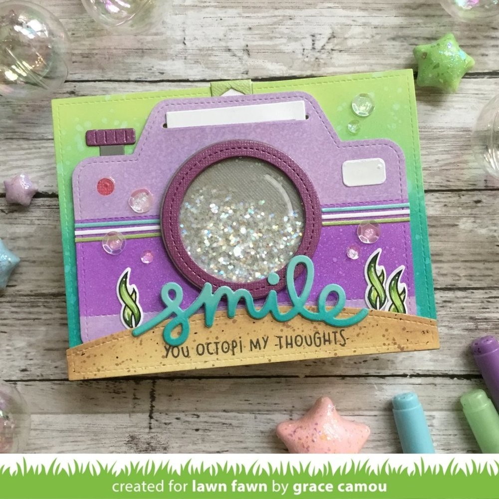 Lawn Fawn Magic Iris Camera Add-On Dies (LF2344) Lawn Fawn Magic Iris Camera Add-On Dies (LF2344)