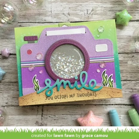 Lawn Fawn Magic Iris Camera Add-On Dies (LF2344) Lawn Fawn Magic Iris Camera Add-On Dies (LF2344)