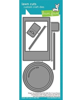 Lawn Fawn Magic Iris Camera Pull-Tab Add-On Dies (LF2345)