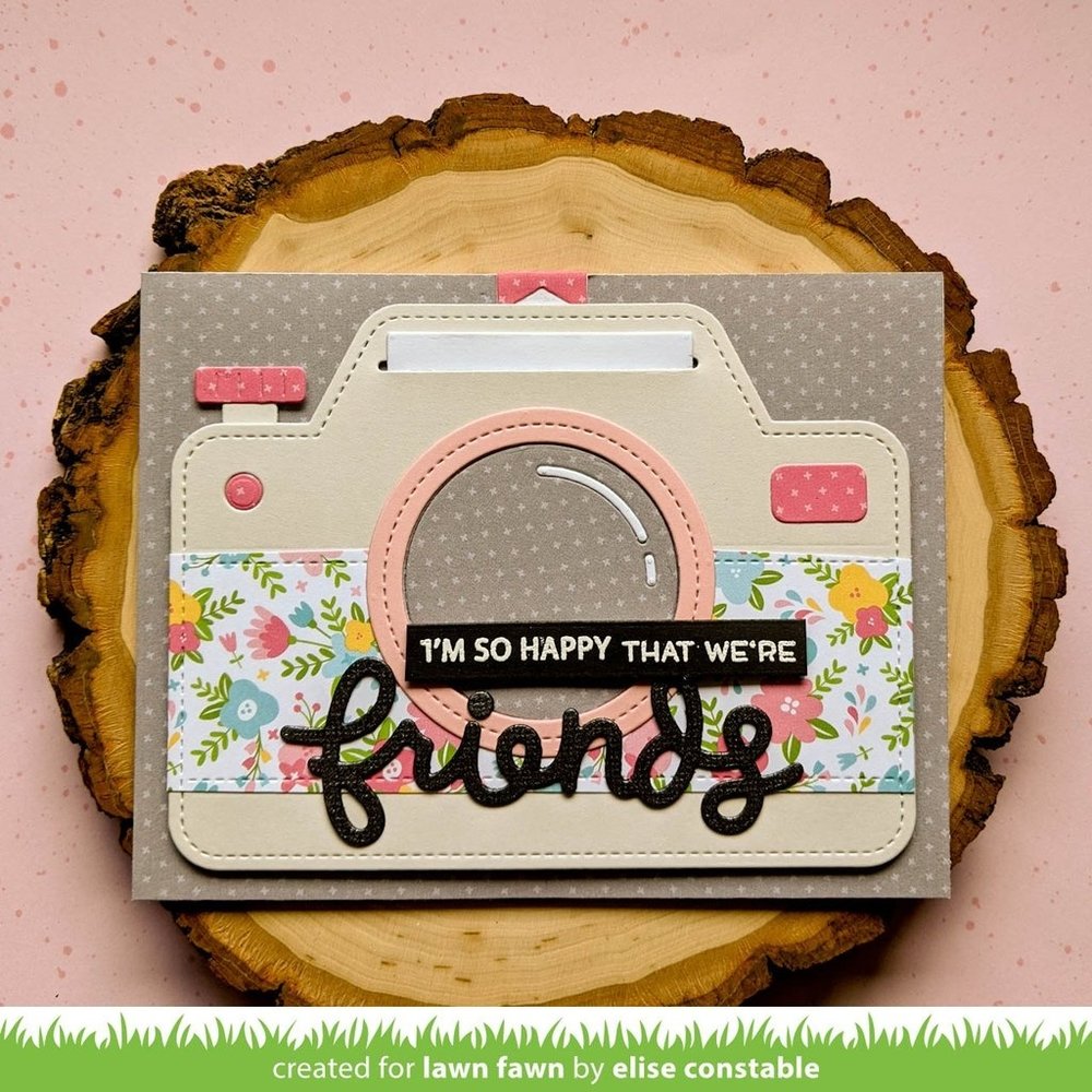 Lawn Fawn Magic Iris Camera Pull-Tab Add-On Dies (LF2345)