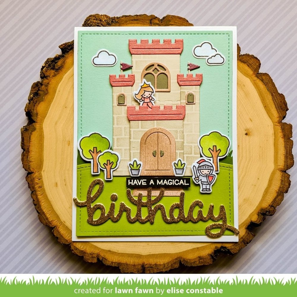 Lawn Fawn Build-A-Castle Dies (LF2347) Lawn Fawn Build-A-Castle Dies (LF2347)