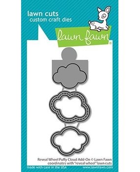 Lawn Fawn Reveal Wheel Puffy Cloud Add-On Dies (LF2349)