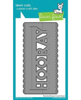 Lawn Fawn Pop-Up Hooray Dies (LF2355) Lawn Fawn Pop-Up Hooray Dies (LF2355)