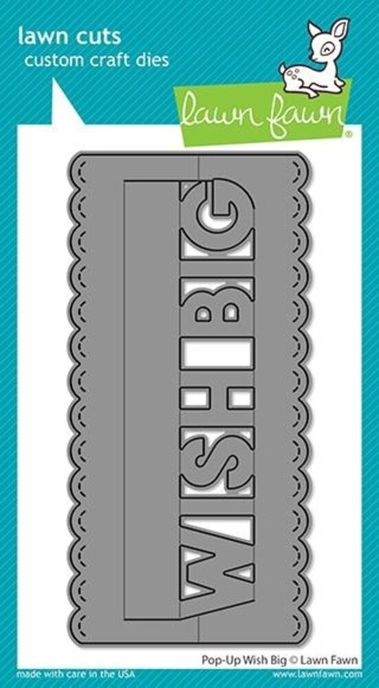 Lawn Fawn Pop-Up Wish Big Dies (LF2356)