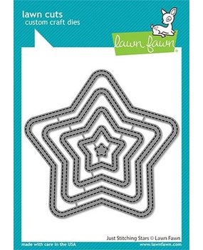 Lawn Fawn Just Stitching Stars Dies (LF2362)