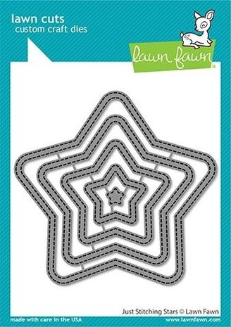 Lawn Fawn Just Stitching Stars Dies (LF2362)