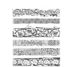 Stampers Anonymous Cling Stamps Eclectic Edges (CMS399) Stampers Anonymous Cling Stamps Eclectic Edges (CMS399)