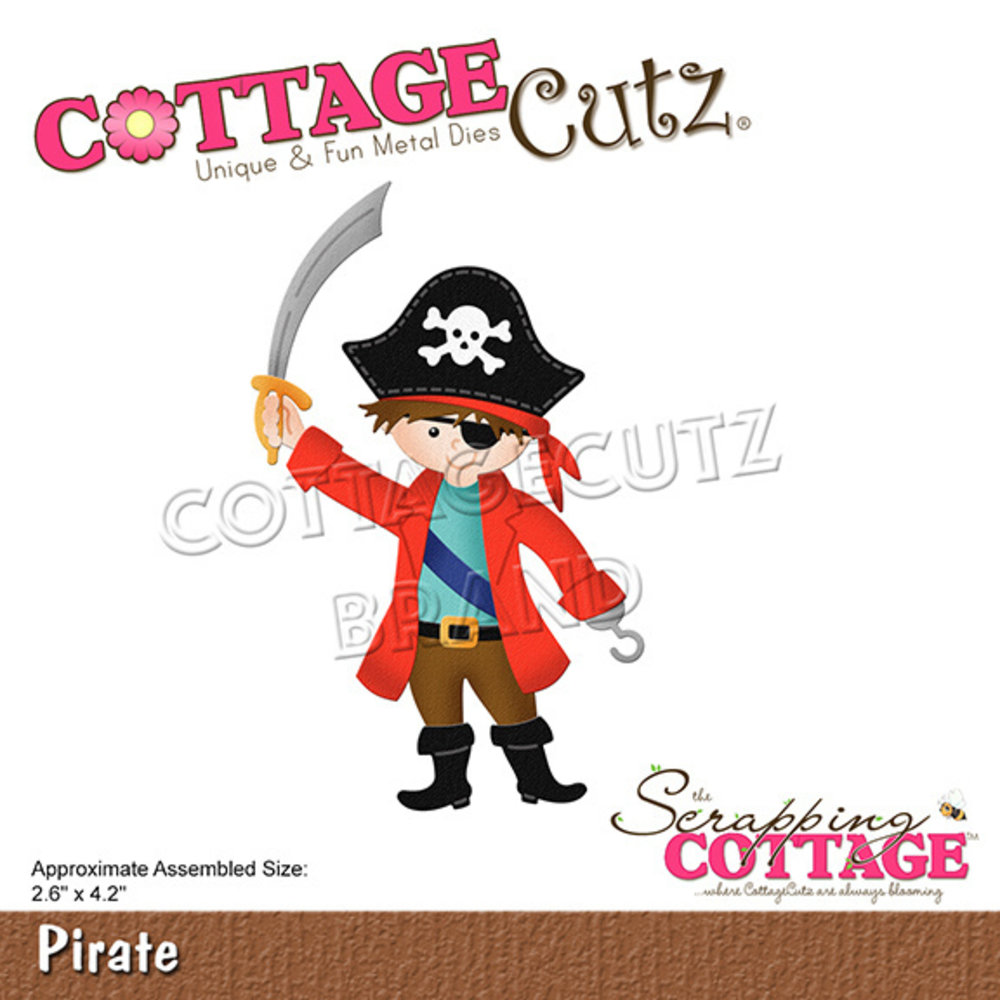 Scrapping Cottage CottageCutz Pirate (CC-762) Scrapping Cottage CottageCutz Pirate (CC-762)